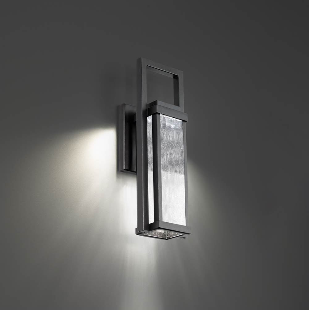 Modern Forms Revere 15'' LED Outdoor Wall Sconce Lantern Light 3000K in Black