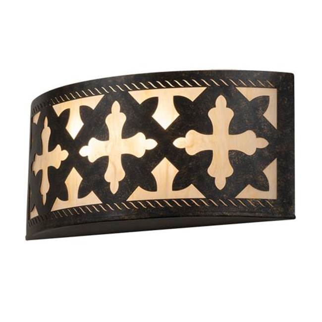 2nd Ave Designs 18'' Wide Cardiff Wall Sconce
