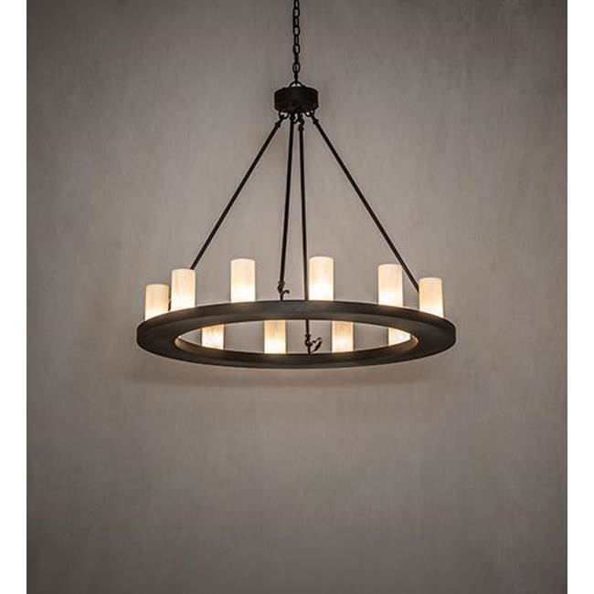 2nd Ave Designs 42'' Wide Loxley 12 Light Chandelier