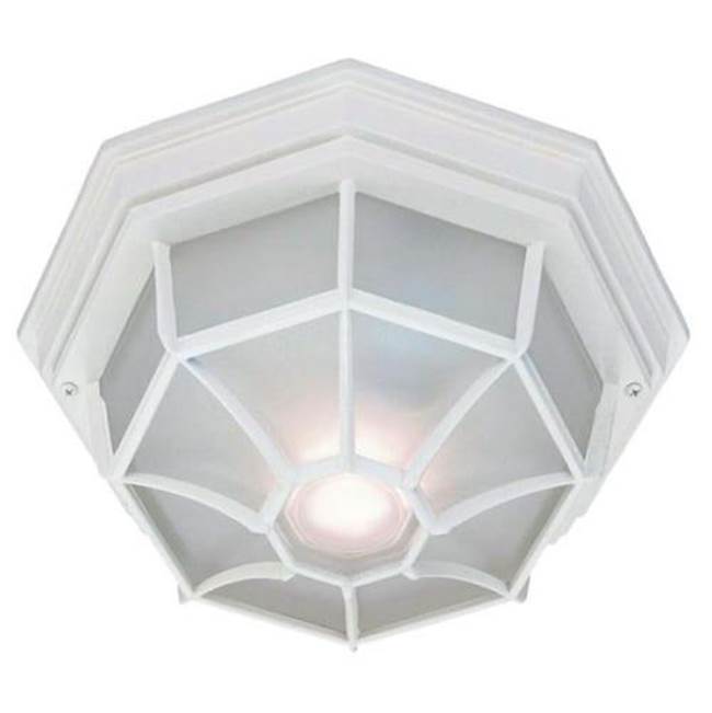 Acclaim Lighting 2-Light Textured White Flushmount Ceiling Light