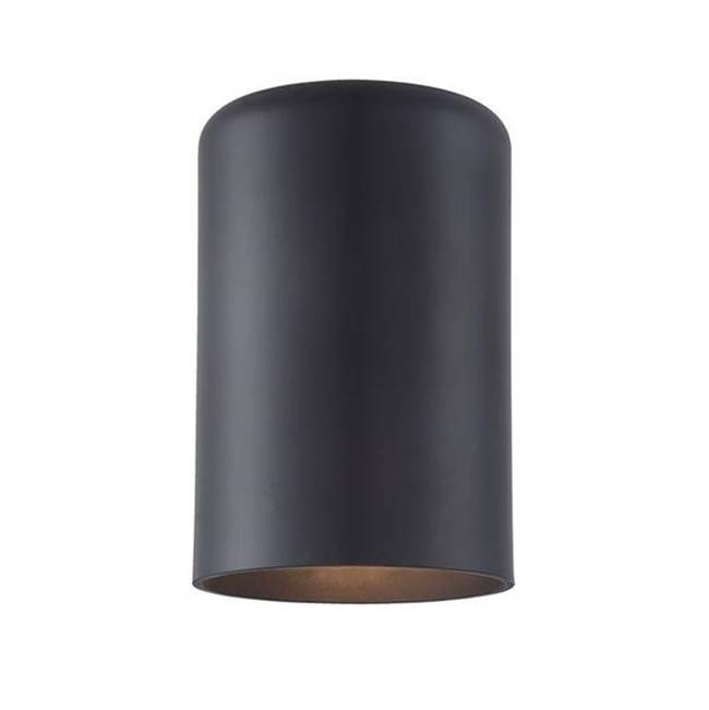 Acclaim Lighting 1-Light Matte Black Cylinder Wall Sconce