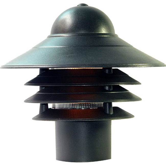 Acclaim Lighting Mariner 1-Light Matte Black Post Mount Light