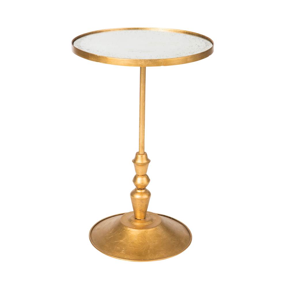 Aidan Gray Fien Occasional Table In Gold