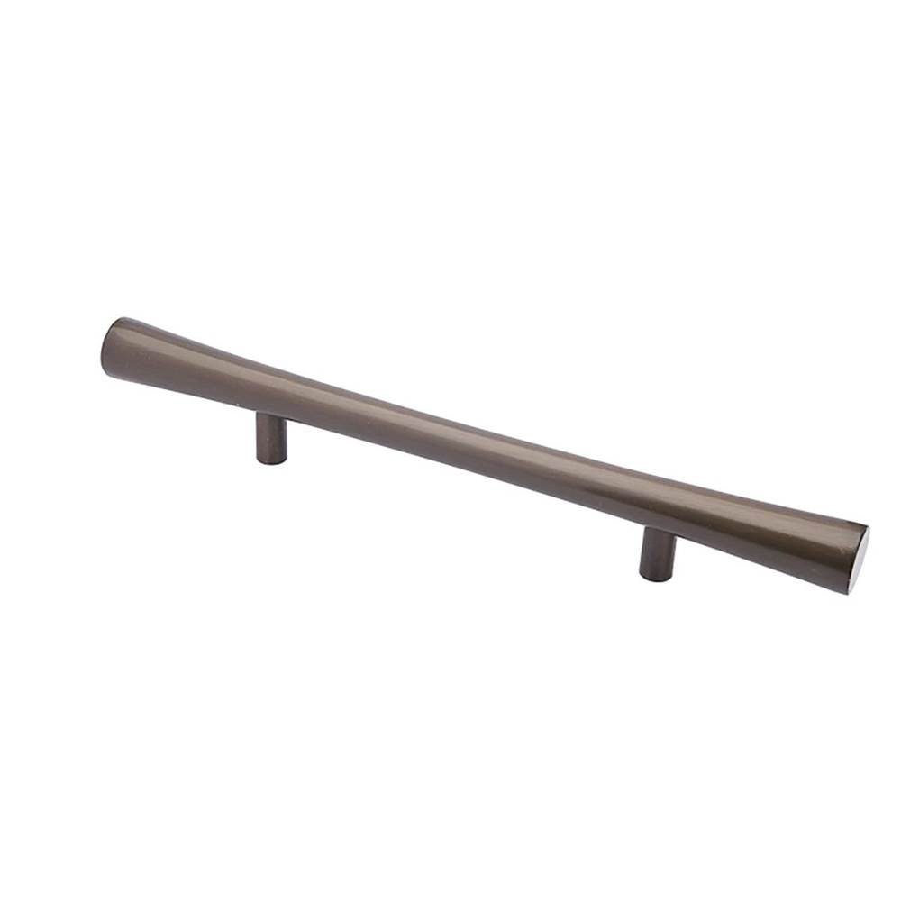 Colonial Bronze Hourglass Appliance, Door and Shower Pull Hand Finished in Matte Satin Nickel