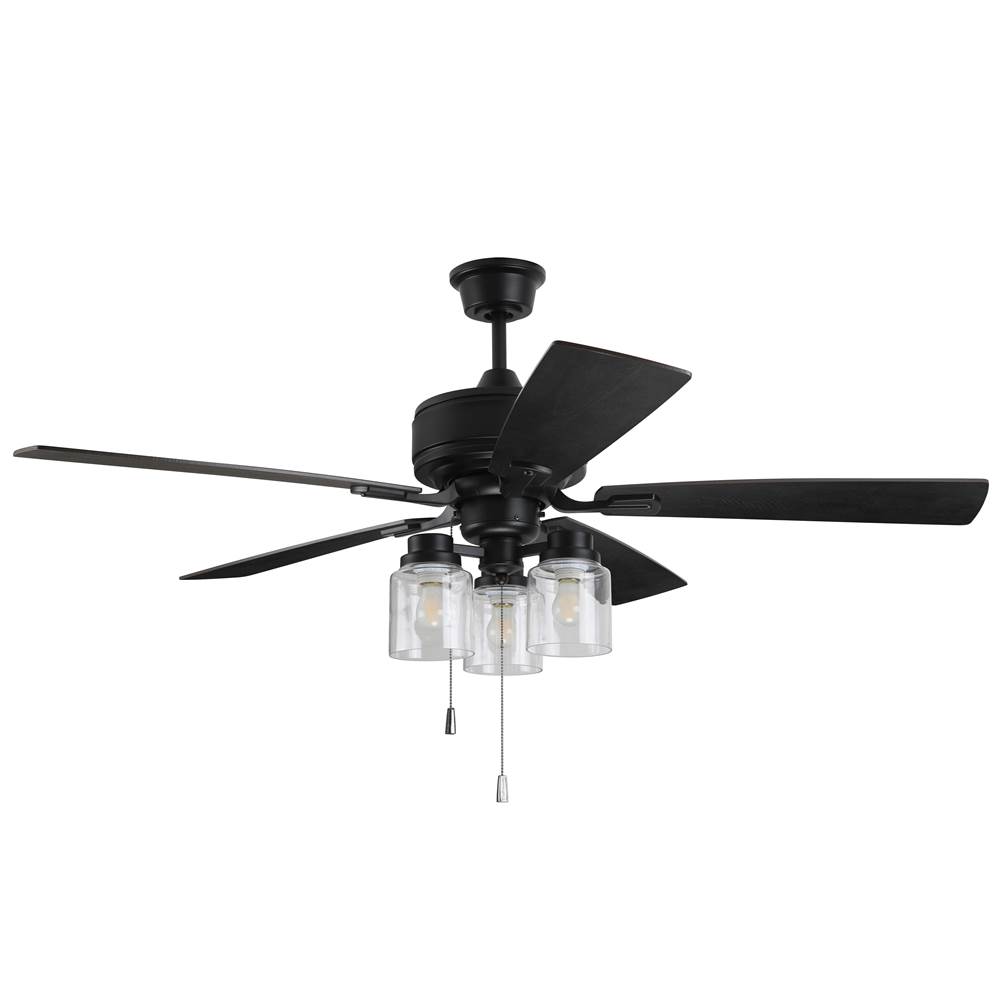 Craftmade 52'' Ceiling Fan w/Blades and 3x4W LED Light Kit