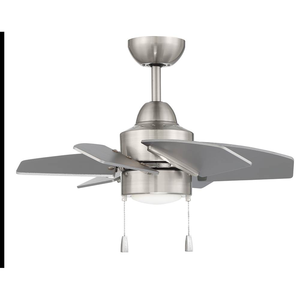 Craftmade 24'' Ceiling Fan with Blades and Light Kit