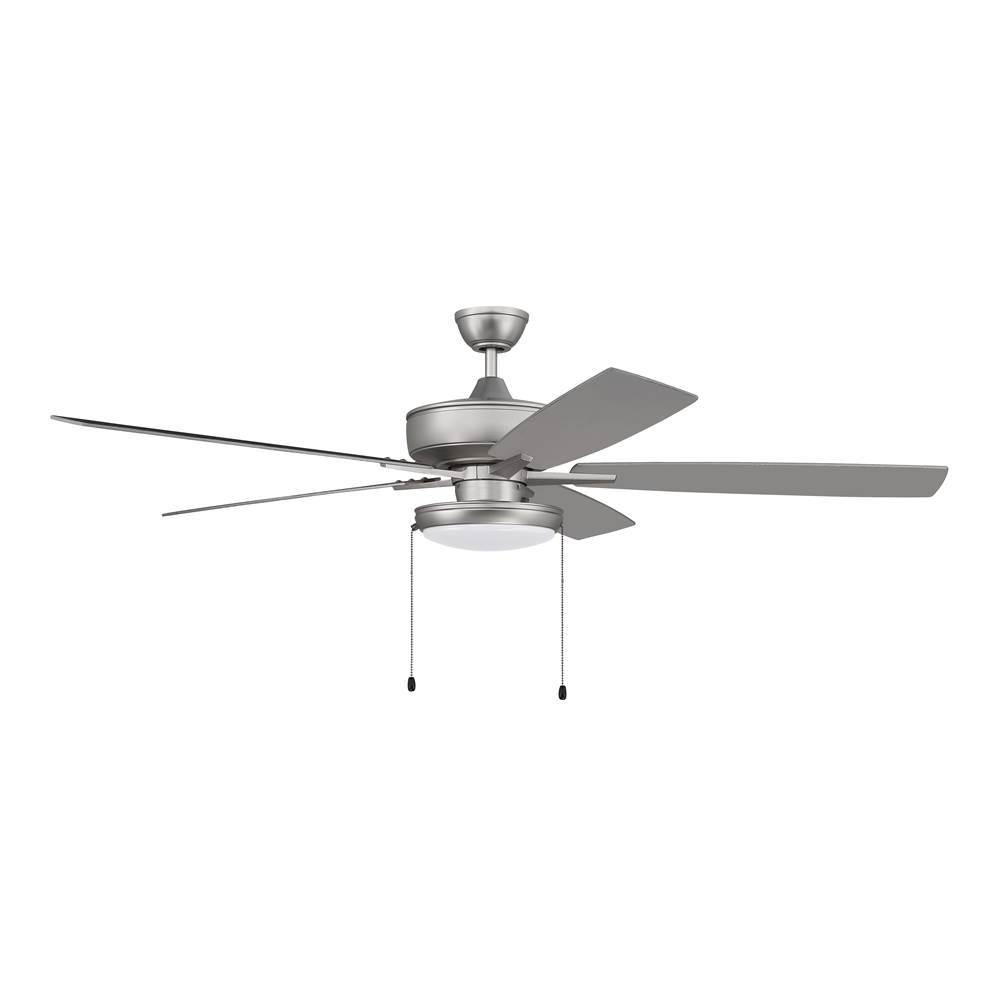 Craftmade 60'' Super Pro Fan with Slim Pan Light Kit and Blades