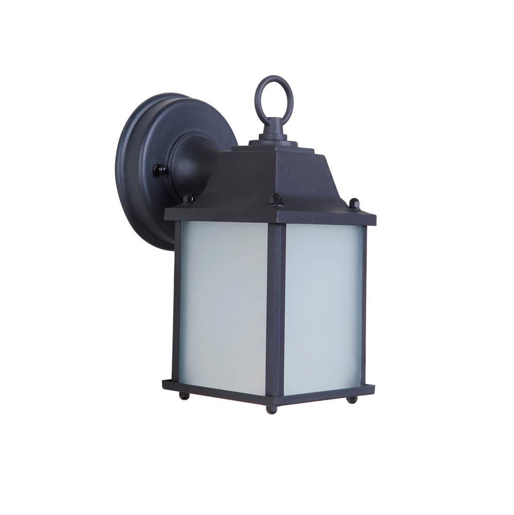 Craftmade LED Outdoor Lantern, Matte Textured Black