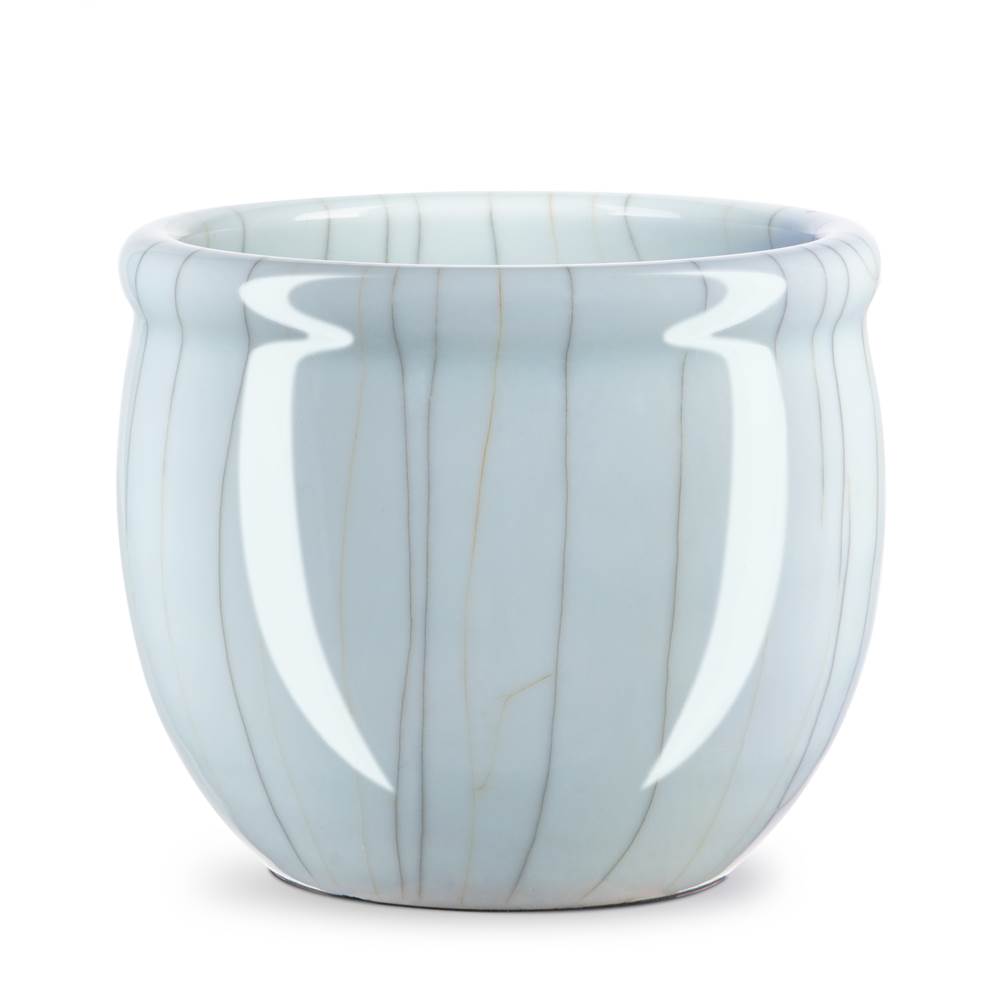 Currey And Company Celadon Crackle Round Planter