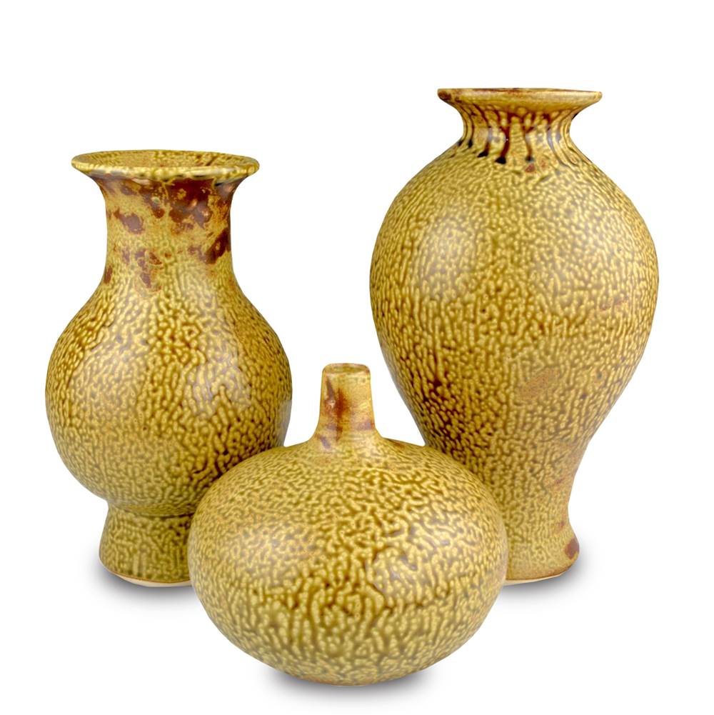 Currey And Company Zlato Vase Set of 3