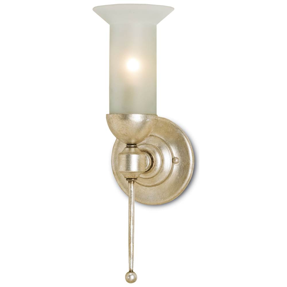Currey And Company Pristine Silver Wall Sconce