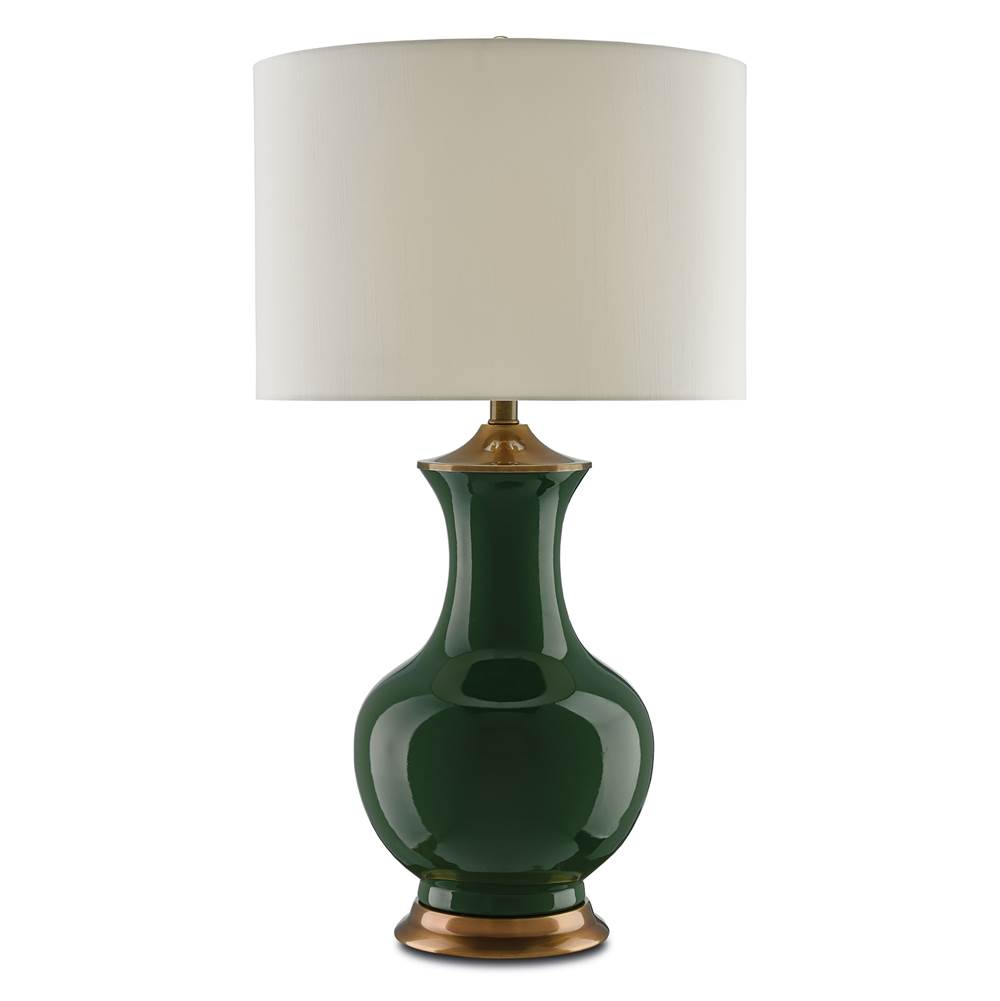 Currey And Company Lilou Green Table Lamp