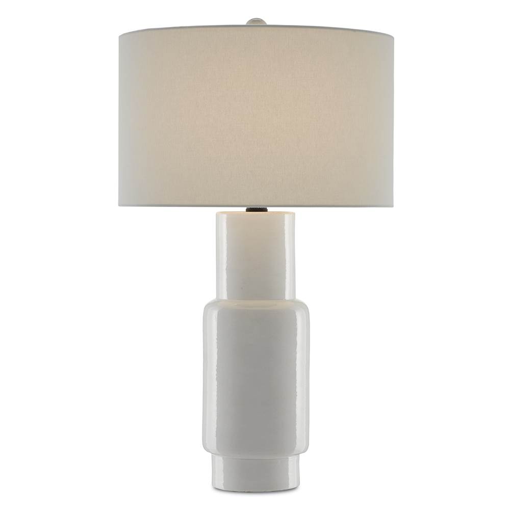 Currey And Company Janeen White Table Lamp