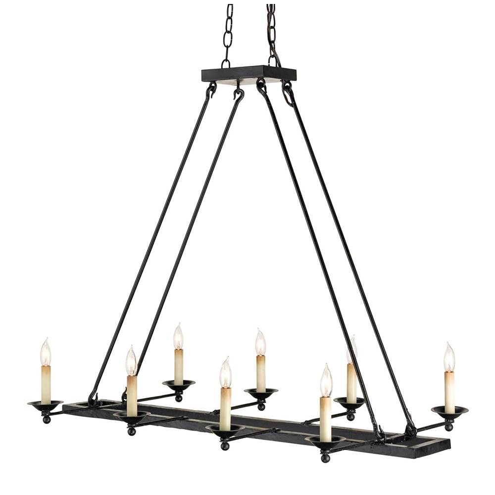 Currey And Company Houndslow Rectangular Chandelier