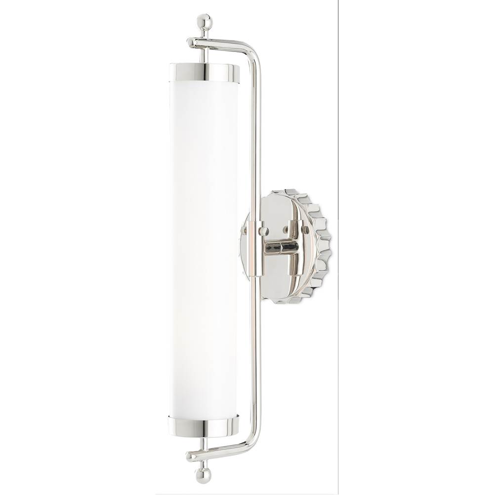 Currey And Company Latimer Nickel Wall Sconce