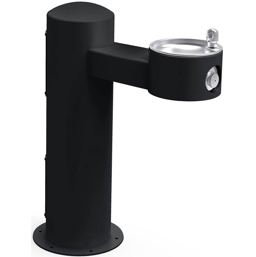 Elkay Outdoor Fountain Pedestal Non-Filtered Non-Refrigerated, Black