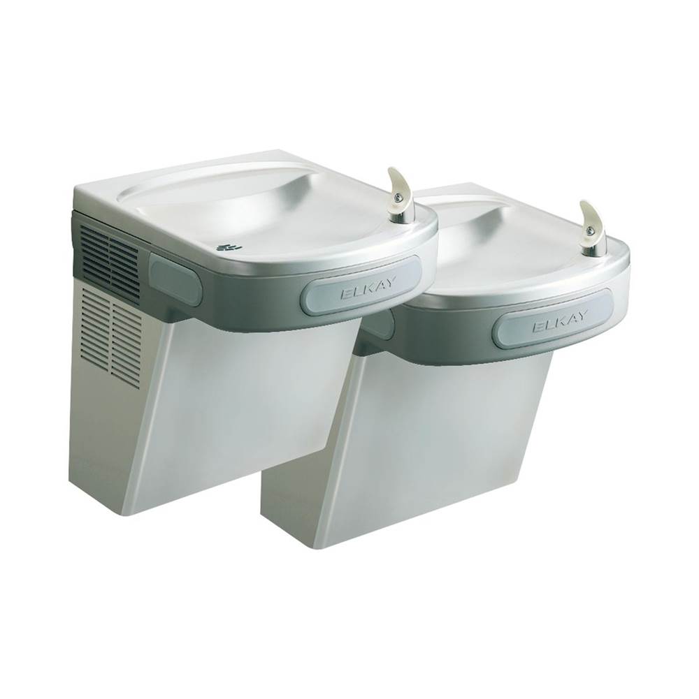 Elkay Versatile Cooler Wall Mount Bi-Level ADA Filtered, Non-Refrigerated Stainless