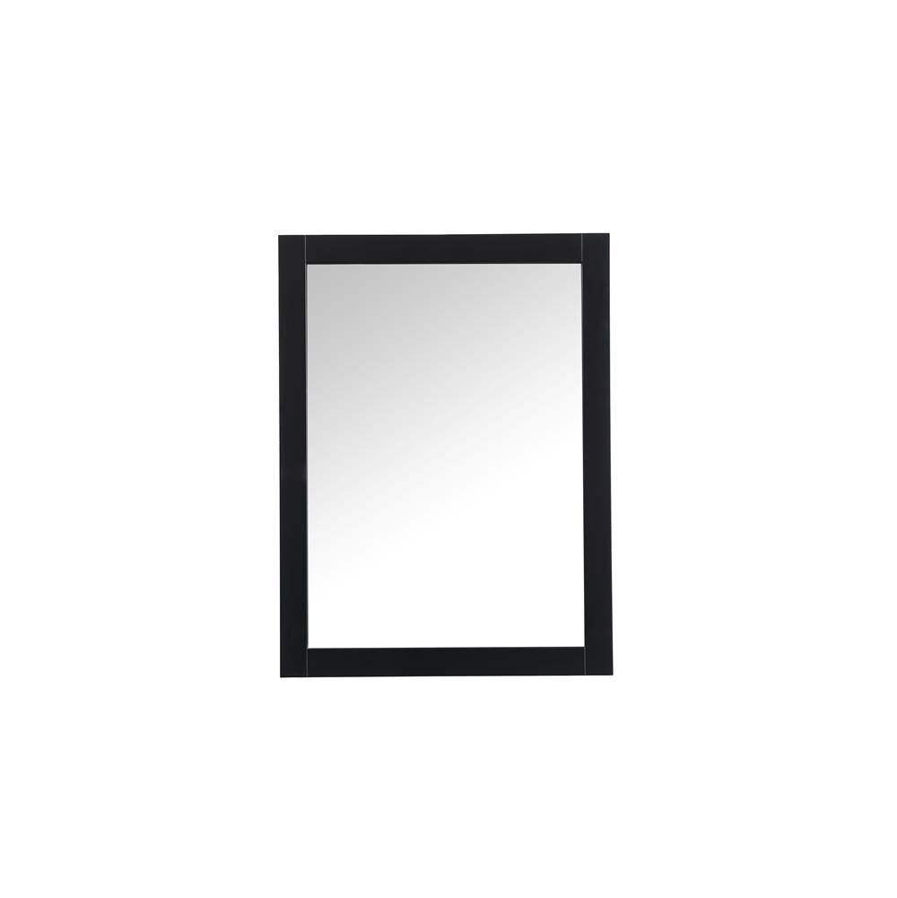 Elegant Lighting Aqua Aqua Vanity Mirror 24X32 Inch In Black
