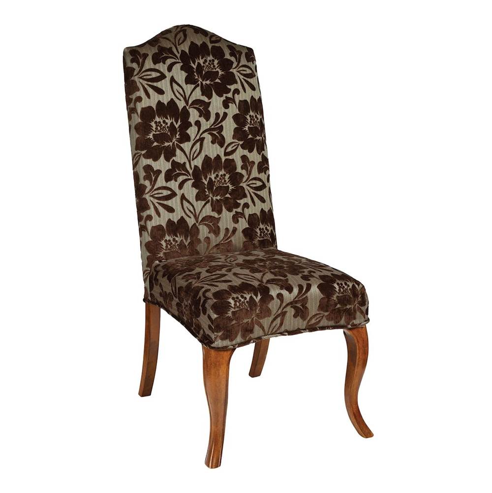 Elk Home Sussex Mulberry Highback Chair - COVER ONLY