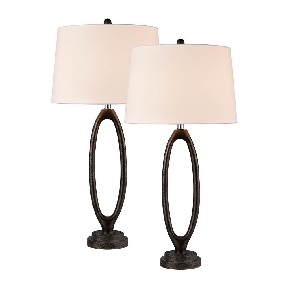 Elk Home Adair 34'' High 1-Light Table Lamp - Set of 2 Bronze