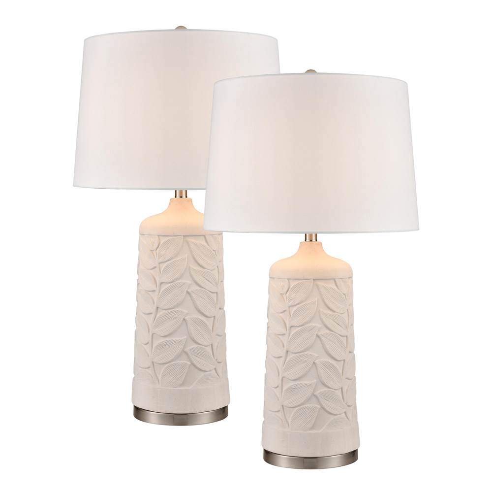 Elk Home Penny 32.5'' High 1-Light Table Lamp - Set of 2 White