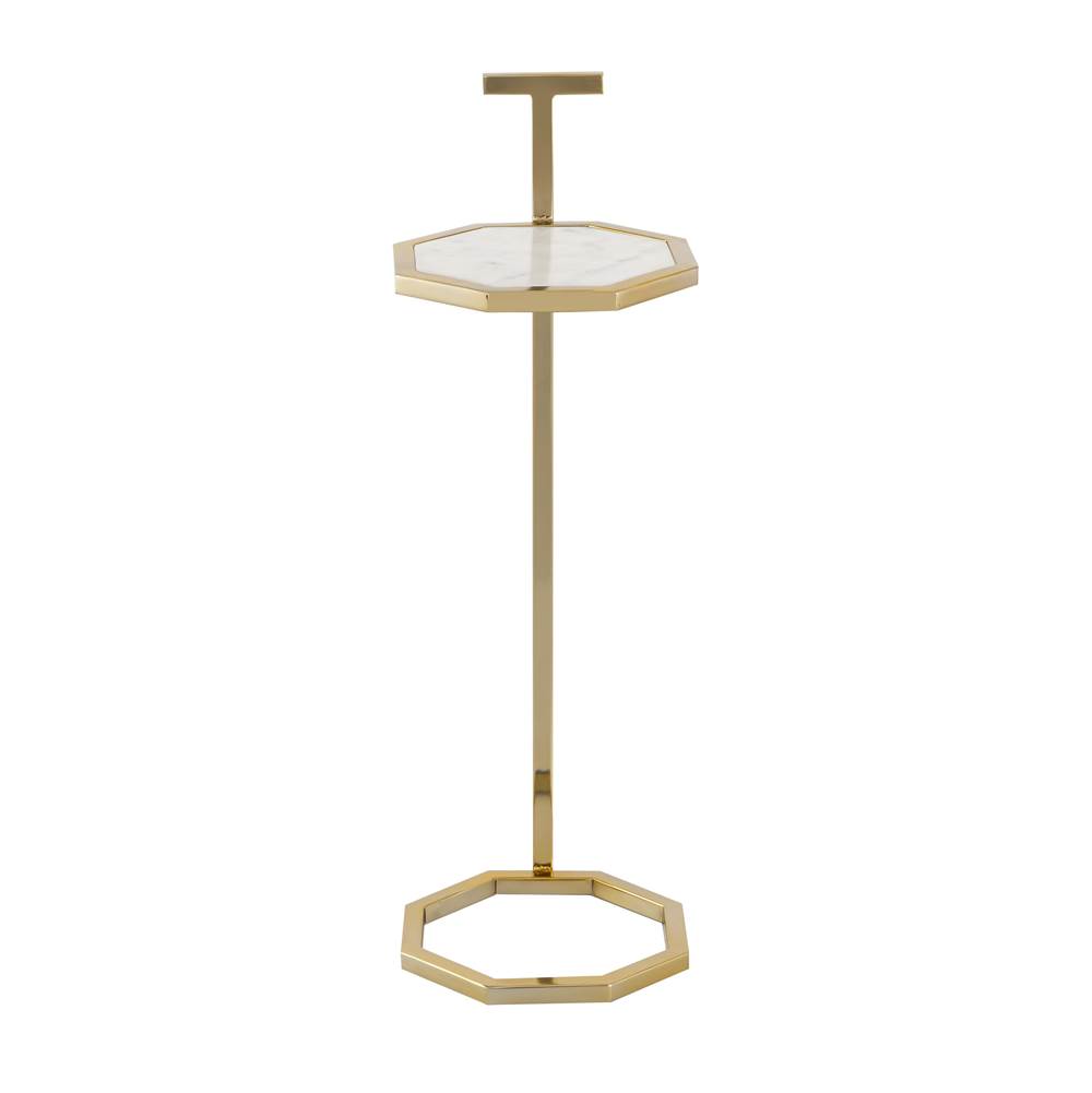 Elk Home Daro Accent Table - Brass