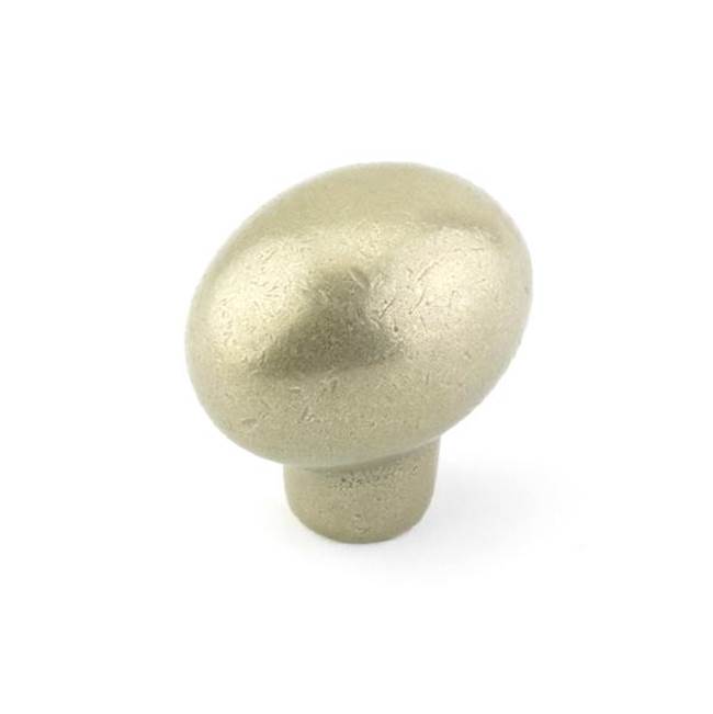 Emtek Sandcast Bronze Egg Knob, 1'', MB