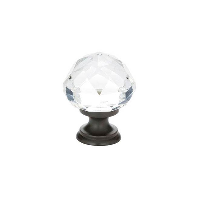Emtek Diamond Cabinet Knob, 1-1/4'', US10B