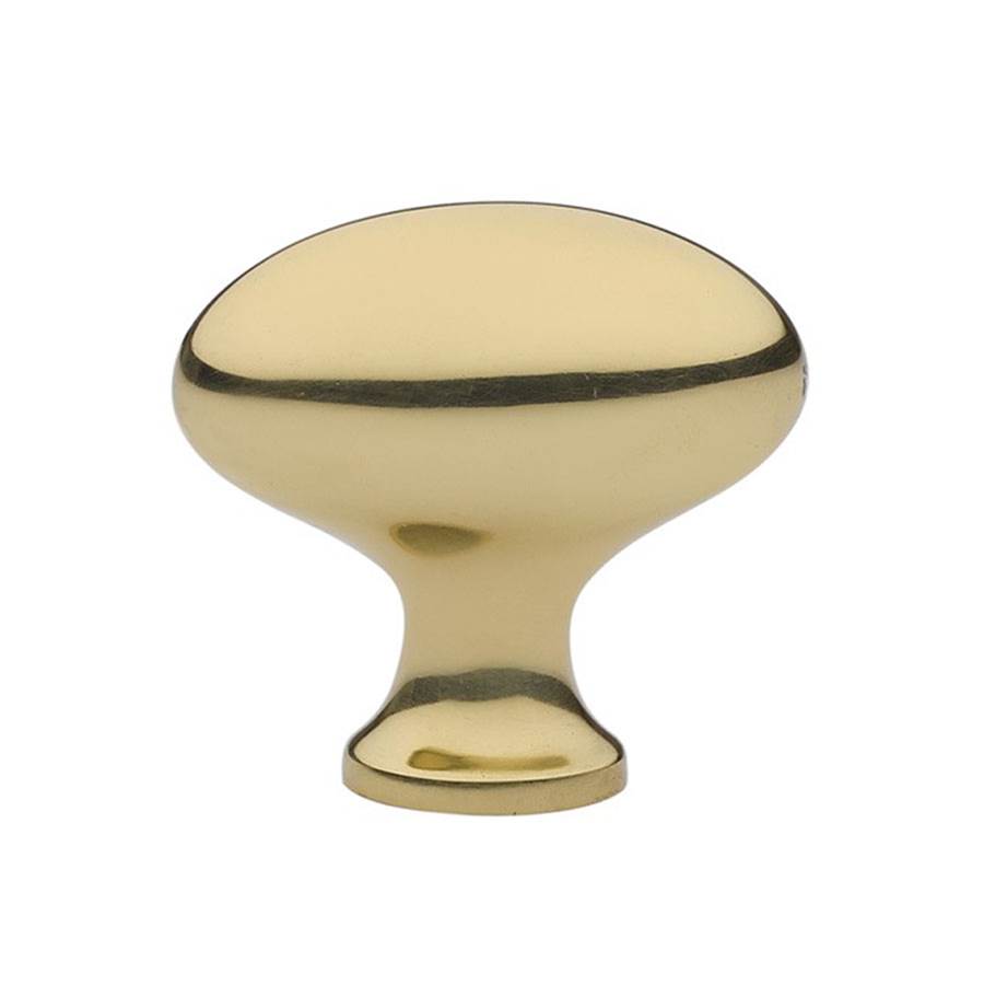 Emtek Cabinet Knob, Brass Egg, 1'', US3