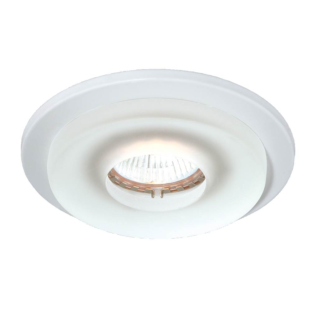 Eurofase Trim - 4In Round Frosted Glass