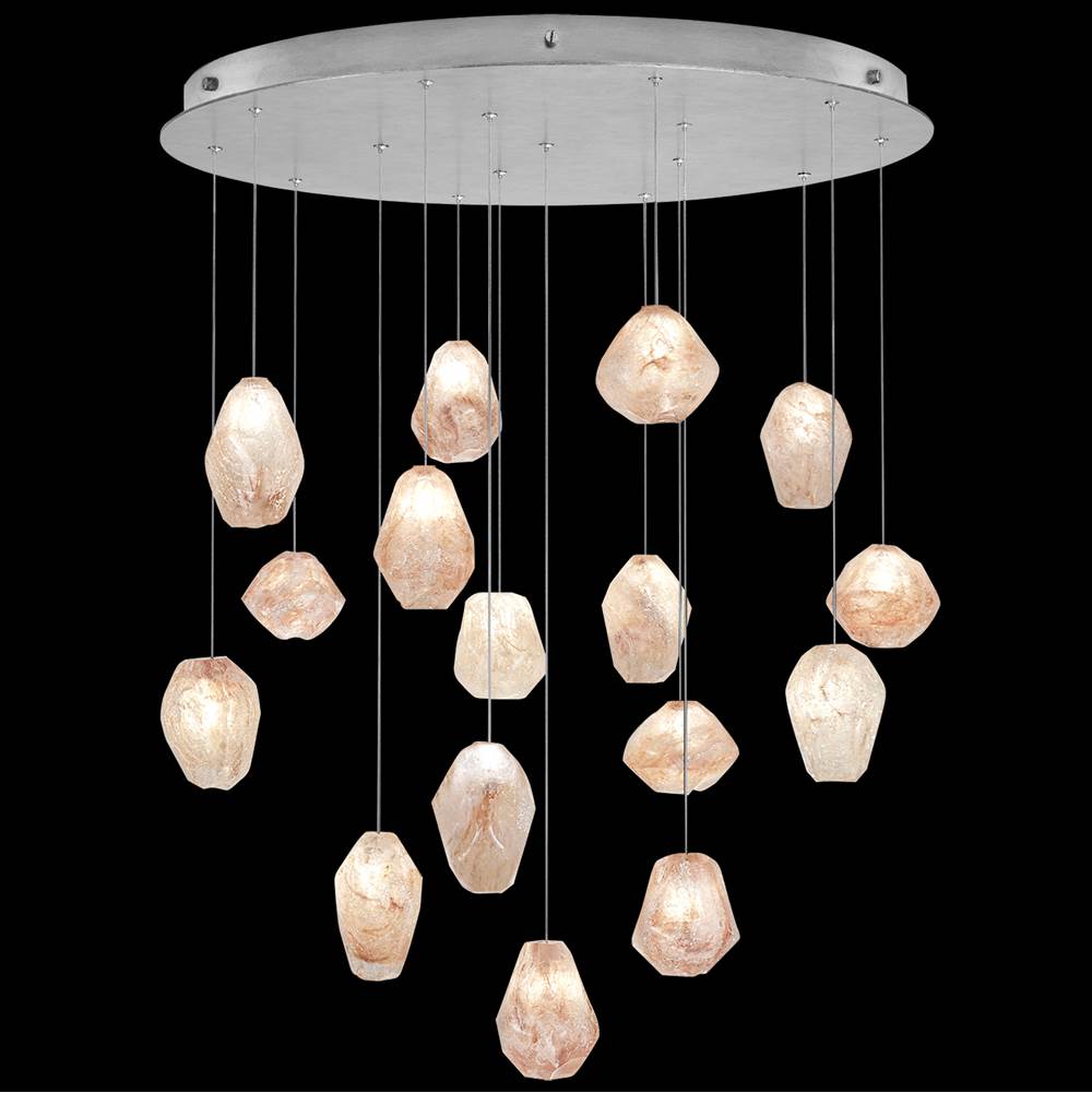 Fine Art Handcrafted Lighting Natural Inspirations 32'' Round Pendant