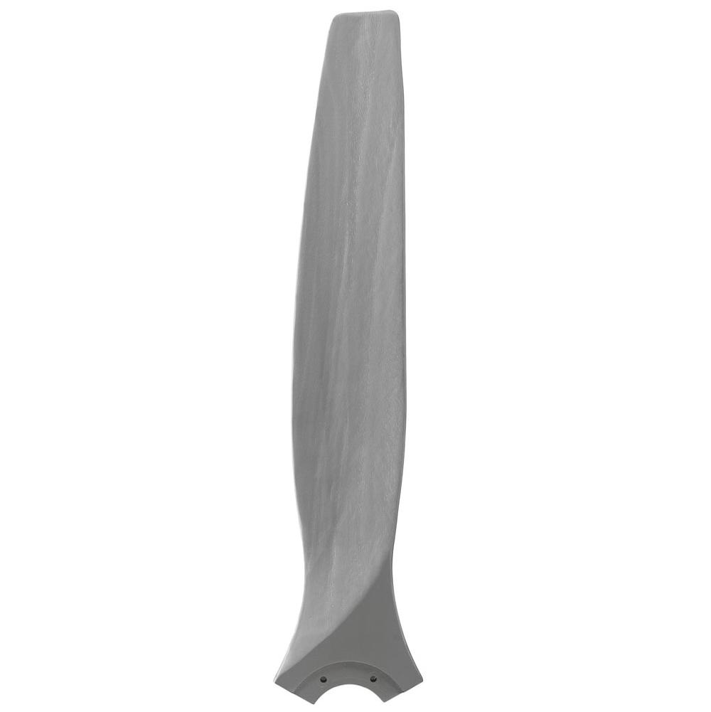 Fanimation Spitfire Blade Set of Three - 30 inch Length - Carved Wood - Brushed Nickel