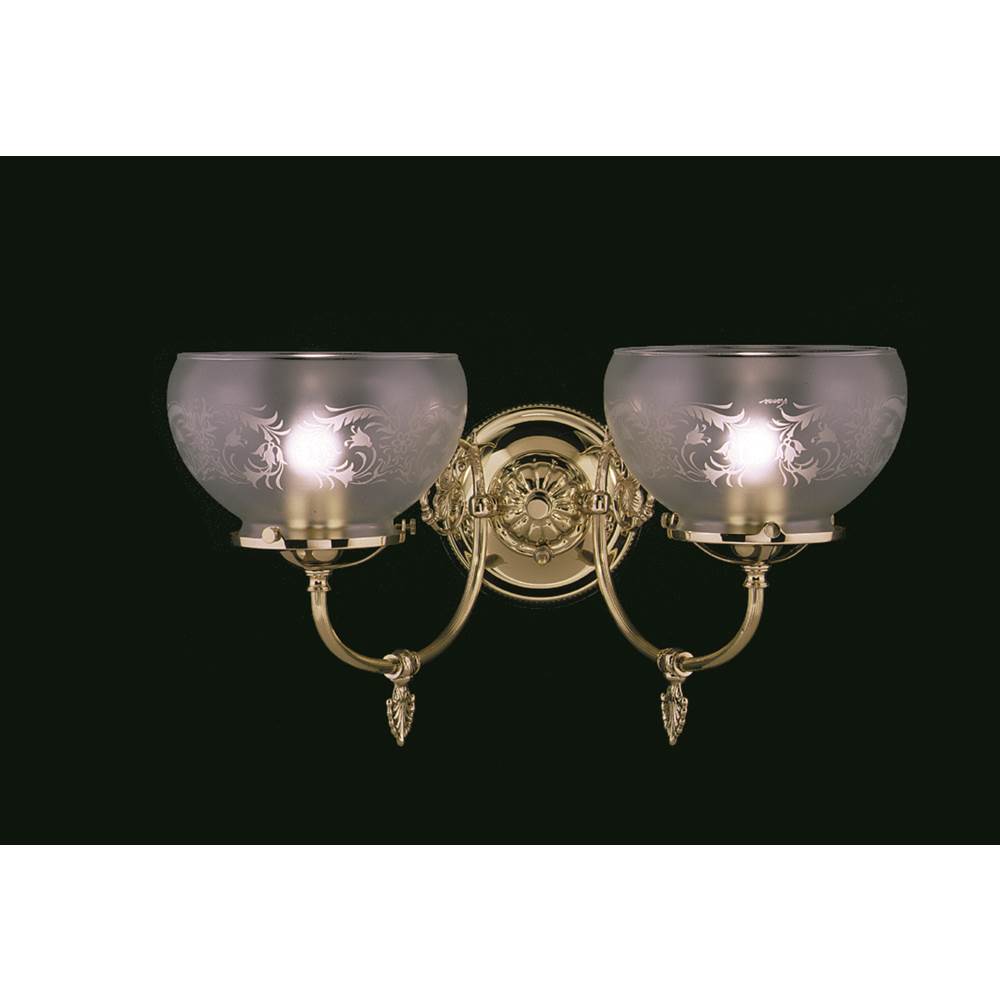 Framburg 2-Light Polished Brass Chancery Sconce