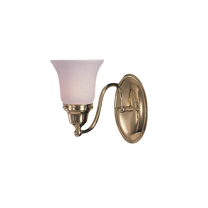 Framburg 1-Light Polished Brass Magnolia Sconce