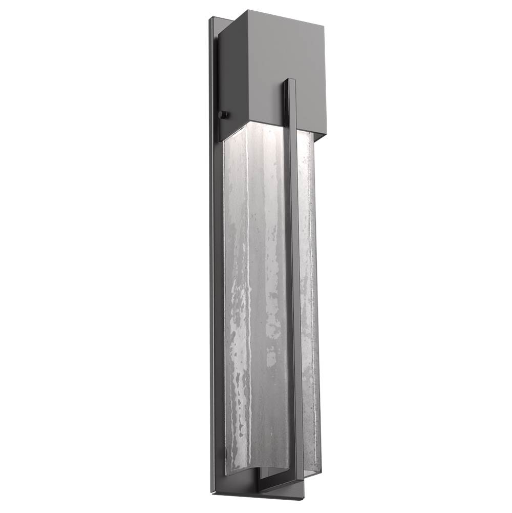 Hammerton Studio Outdoor XL Square Cover Sconce with Metalwork
