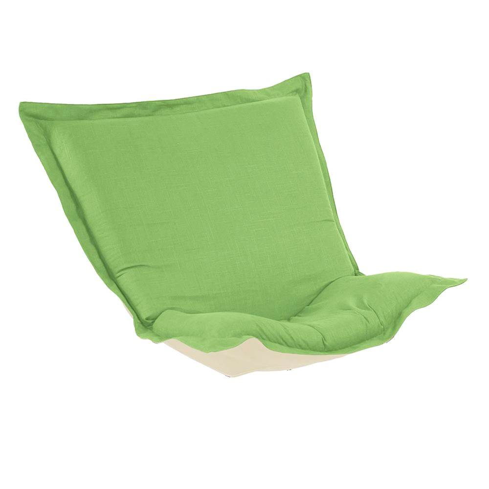Howard Elliott Puff Chair Cushion Linen Slub Grass