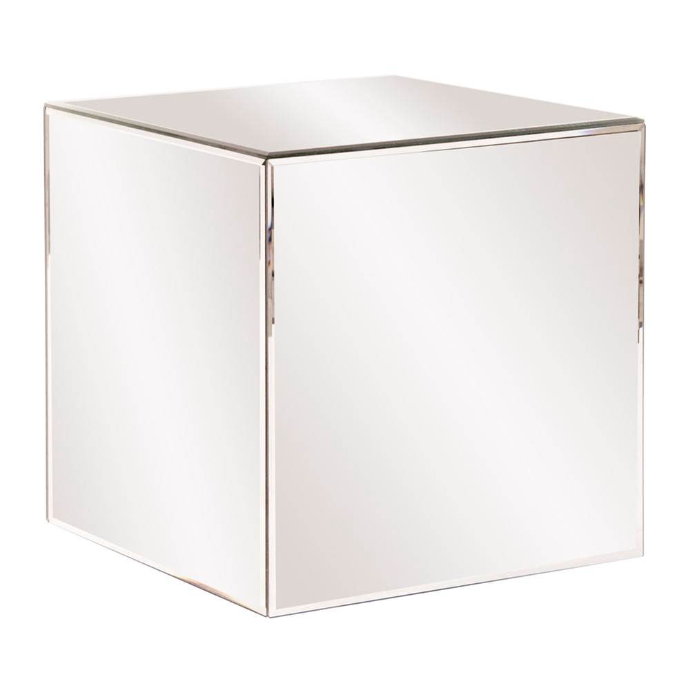 Howard Elliott Mirrored Cube Table