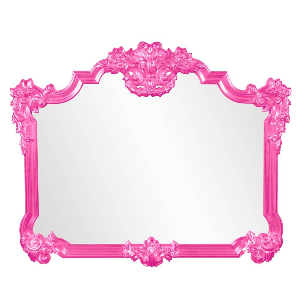 Howard Elliott Avondale Mirror - Glossy Hot Pink