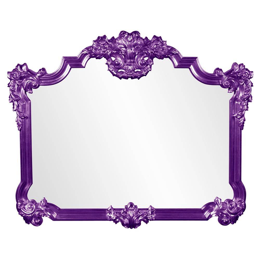 Howard Elliott Avondale Mirror - Glossy Royal Purple