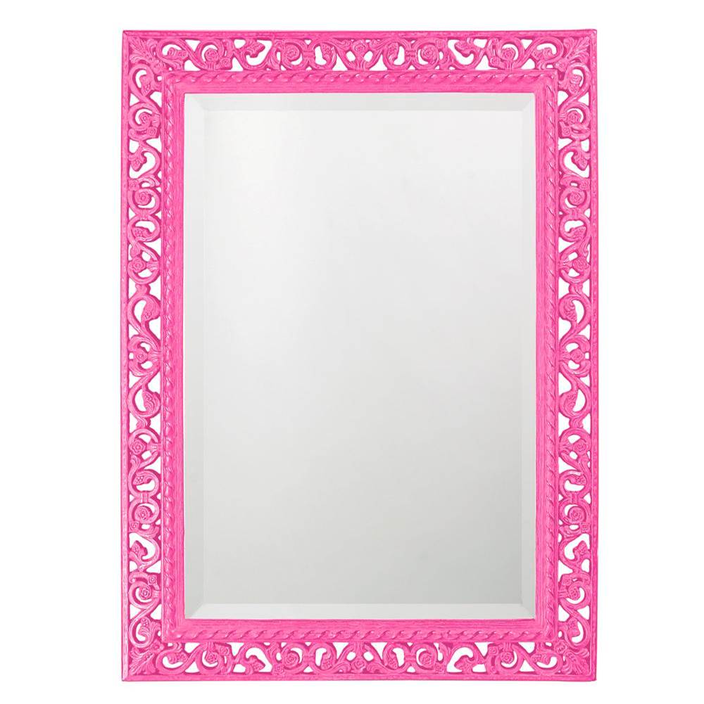 Howard Elliott Bristol Mirror - Glossy Hot Pink