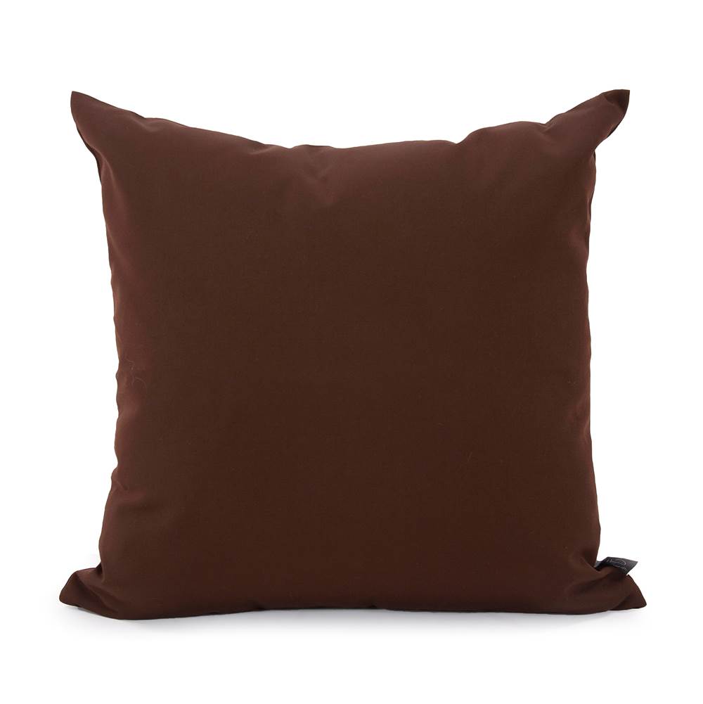 Howard Elliott 20'' x 20'' Pillow Seascape Chocolate