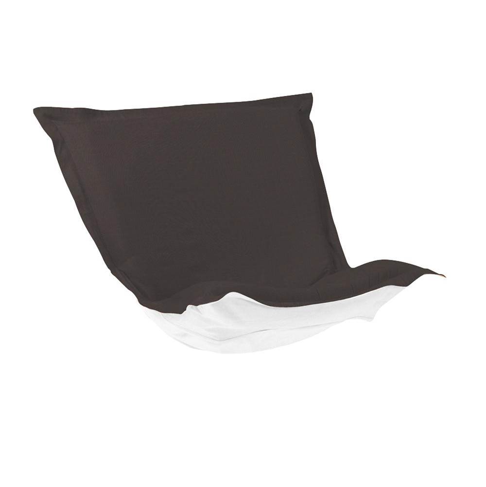 Howard Elliott Puff Chair Cover Seascape Charcoal