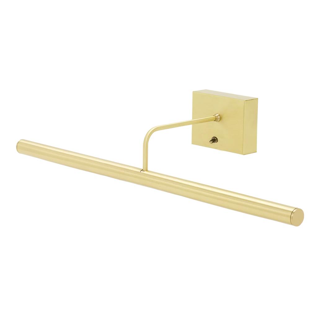 House Of Troy Battery Operated Slim-LED 24'' Satin Brass Picture Light