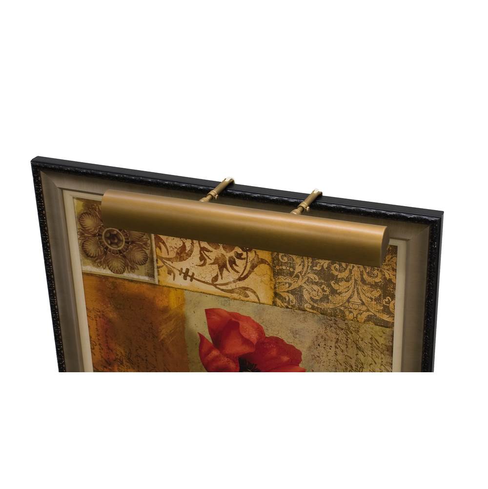 House Of Troy Traditional 30'' Weathered Brass Picture Light
