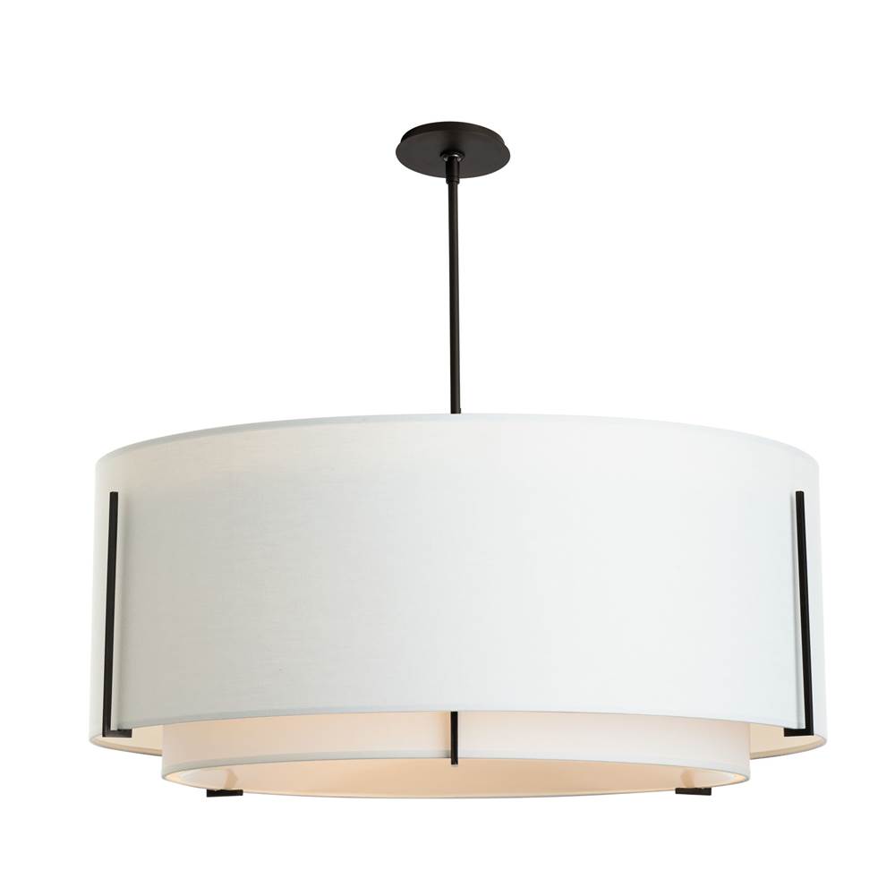Hubbardton Forge Exos Double Shade Large Scale Pendant, 194636-SKT-MULT-10-SF2899-SF3699
