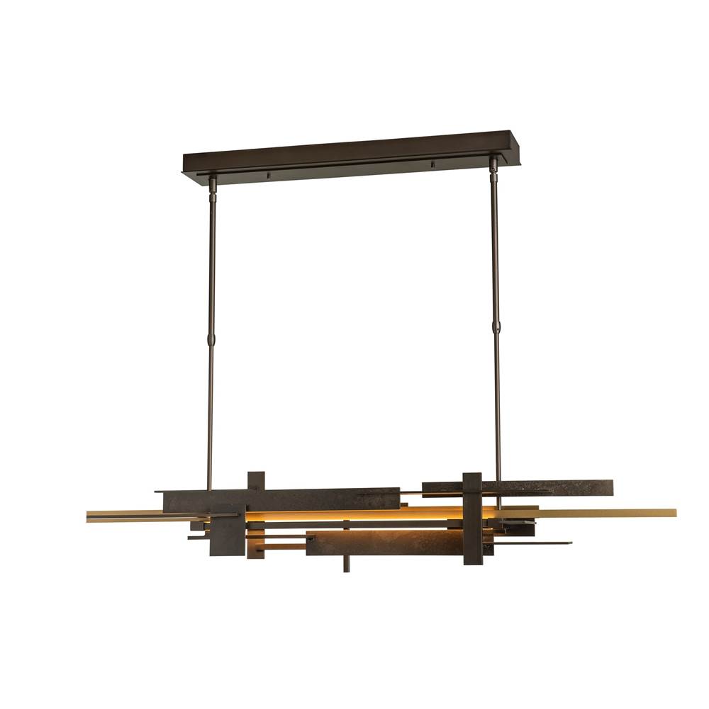 Hubbardton Forge Planar LED Pendant with Accent, 139721-LED-LONG-05-07