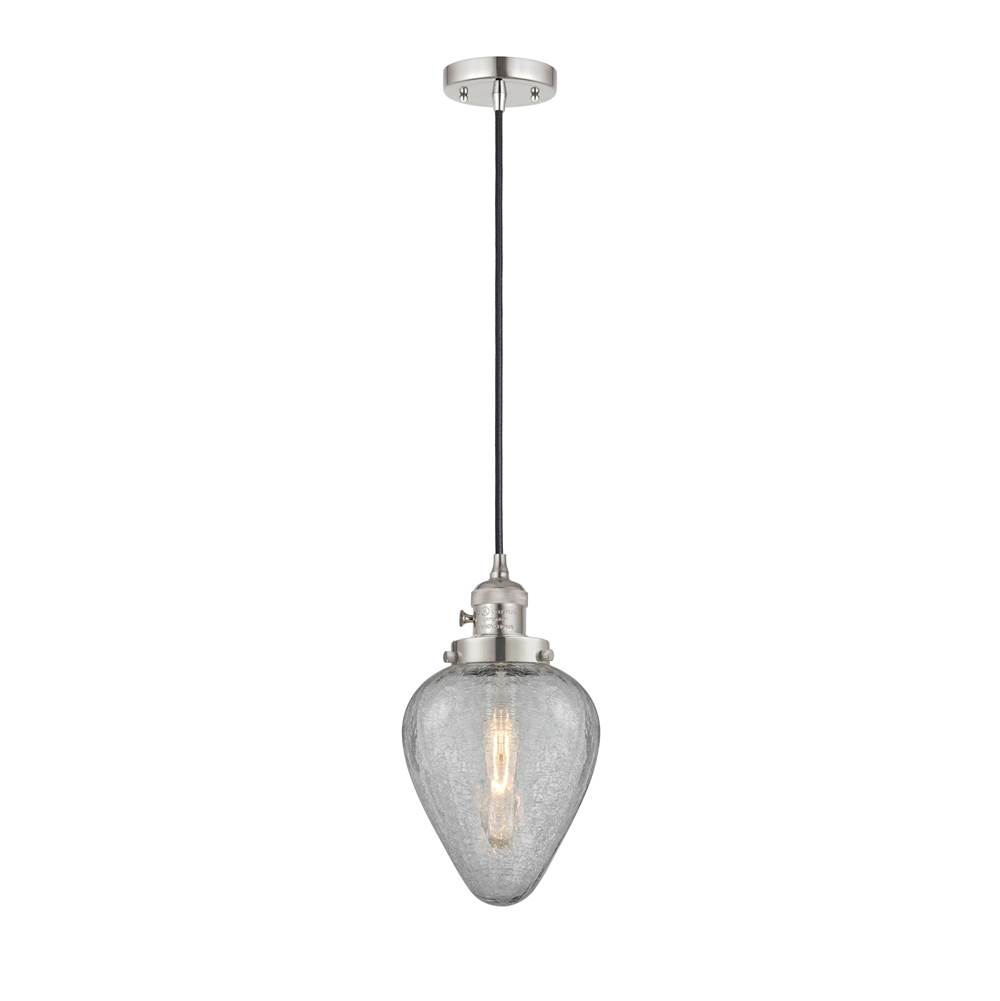 Innovations Geneseo 1 Light 6.5'' Mini Pendant with Switch