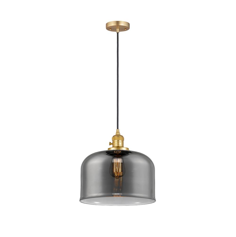 Innovations Bell 1 Light 12'' Mini Pendant with Switch