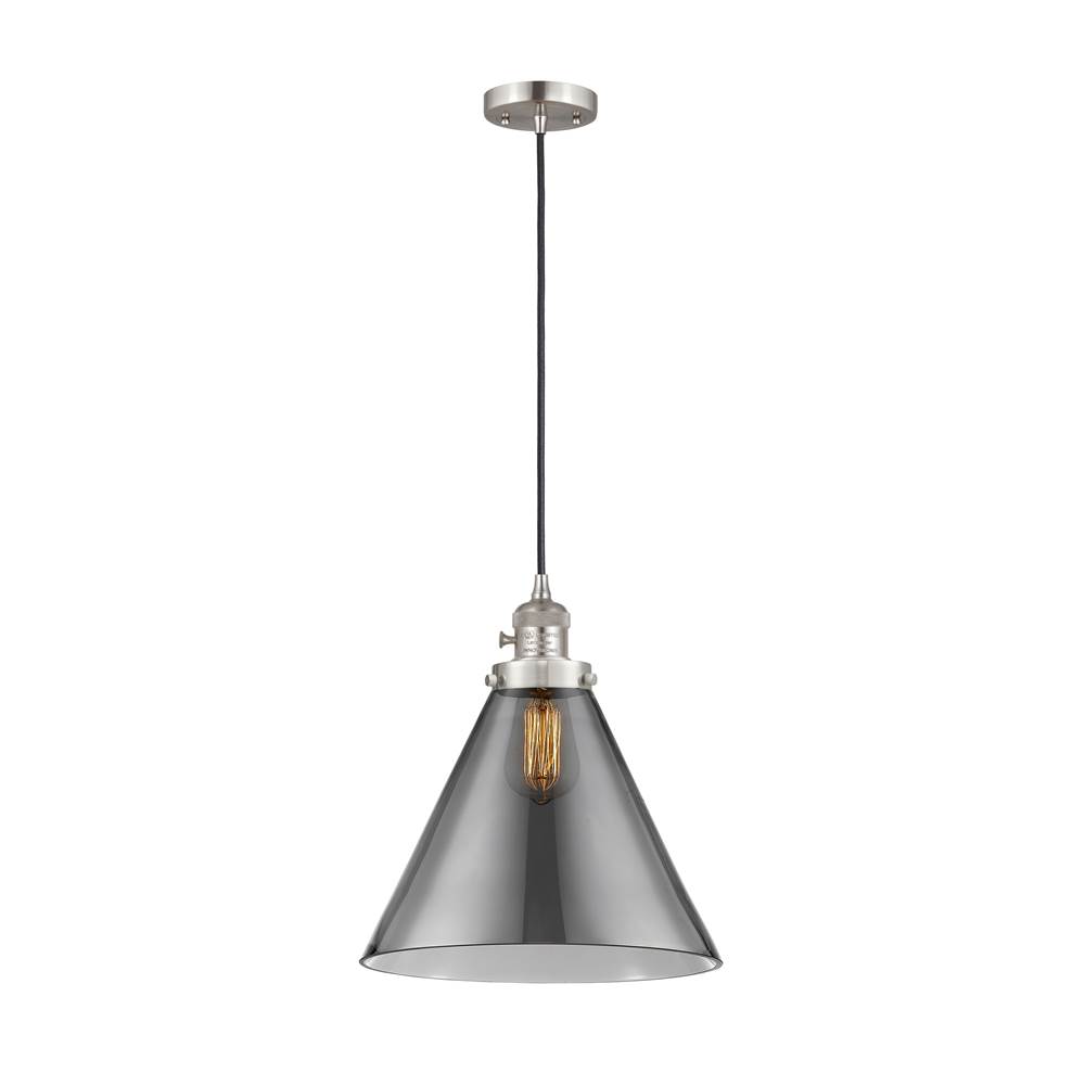 Innovations Cone 1 Light 12'' Mini Pendant with Switch