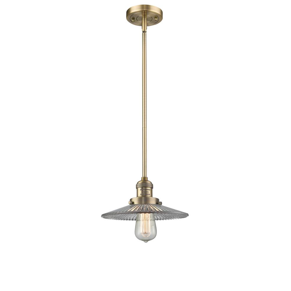 Innovations Halophane 1 Light Mini Pendant part of the Franklin Restoration Collection